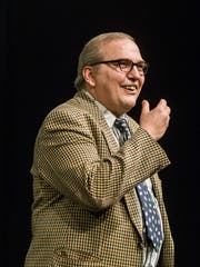 Thomas Götz alias Kantonsrat Arnold Schnyder. (Bild: Reto Martin)