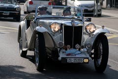 MG TC Roadster 1946 (Bild: Corinne Glanzmann, Horw, 22. September 2019)
