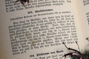 Für «schwächliche Personen»: Rezept für eine Maikäfersuppe aus dem Kochbuch von Bertha Heyden. (Bild: zvg)
