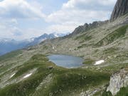 Die Initianten um Bernhard Russi verzichten nun auf den Bau eines Gastronomiebetriebs am Luternsee, der sich inzwischen mitten im ausgebauten Skigebiet befindet. (Bild: PD (Andermatt, September 2016))