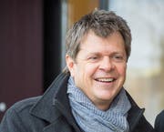 GLP-Schweiz-Präsident Jürg Grossen ist am Donnerstag zu Besuch in St.Gallen. (Bild: Andrea Stalder)