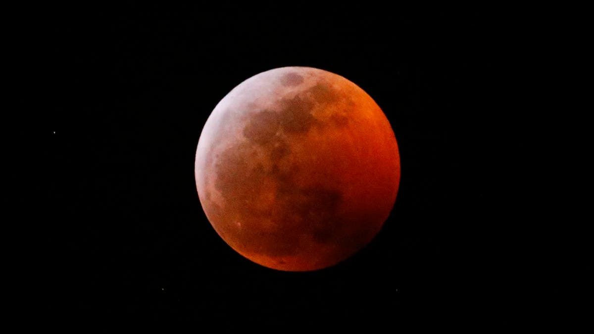 Haben Ihnen Die Wolken Die Sicht Auf Den Blutmond Verdeckt Hier
