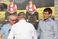 Verwaltungsrat und Planer Martin Rusch (dritter von links).