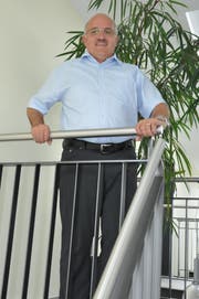 Ruedi Zbinden im Gemeindehaus Bussnang. (Bild: Sabrina Bächi)