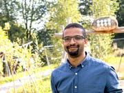 Gemeinderatskandidat Brahim Aakti an einem, ihm wichtigen Platz. Themenspielplatz Emmen.Fotografiert am 10. September 2018 in Luzern.Nadia Schärli Luzernerzeitung