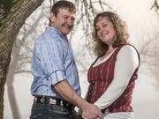 Erich Häfliger hat mit Christina Suter sein privates Glück gefunden. (Bild: Pius Amrein, Fischbach, 2. Februar 2019)
