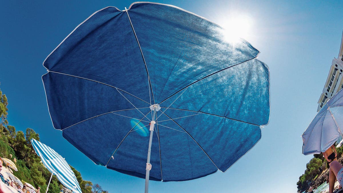 gesundheit ein sonnenbrand im schatten