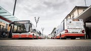 Bahnhof Frauenfeld: zentraler Umsteigeort für alle Stadtbuslinien. (Bild: Andrea Stalder)