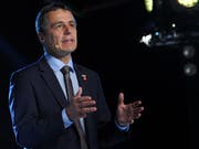 Bundesrat Ignazio Cassis hält an der diesjährigen Schlacht-Gedenkfeier in Sempach die Festrede. (Bild: Urs Hanhart, Altdorf, 6. September 2018)