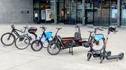 So wird das Verleih- und Free-Floating-Angebot in der Stadt Zug ab September 2019 aussehen. (Bild: z.V.g.)