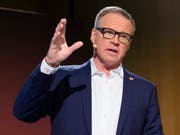 Seit 2007 Chef der SBB: Andreas Meyer, hier bei einer Bilanzmedienkonferenz in Bern. (Bild: Peter Klaunzer/Keystone, 19. März 2019)