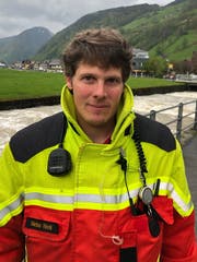 Markus Wenk, Kommandant der Feuerwehr Wildhaus-Alt St.Johann. (Bild: Timon Kobelt)
