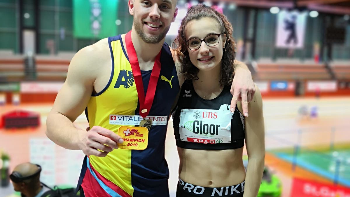 Leichtathletik Hallen Schweizer Meisterschaft Aktive Goldmedaille Fur Silvan Wicki