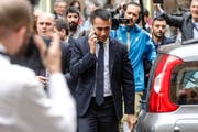 Der Politikchef der Fünf-Sterne-Protestbewegung Luigi Di Maio. (Giuseppe Lami/AP (Rom, 17. Mai 2018))