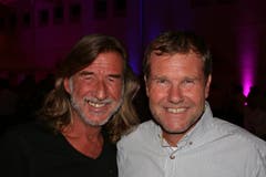 DJ Ralph Wicki (links) und Stefan Lipp. (Bild: Sepp Odermatt (Hergiswil, 10. November 2018))