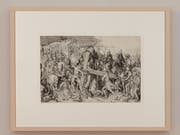 «Die grosse Kreuztragung» (um 1475) von Martin Schongauer zählt zu den herausragenden Druckgrafiken der Schenkung Krüppel-Stärk. (Bild: Stefan Rohner)