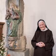 Schwester Maria Nicola Schmucki im Frauenkloster St. Anna auf dem Gerlisberg in Luzern. (Bild: Pius Amrein, 15. Oktober 2019)