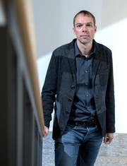 Basil Eckert, Leiter Abteilung Schulpsychologie des Kantons Schwyz. (Bild: Pius Amrein, Kollegium in Schwyz, 23. August 2018)