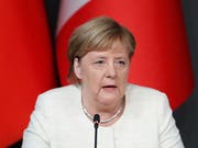 Die deutsche Bundeskanzlerin Angela Merkel. (Bild Maxim Shipenkow/EPA, Istanbul, 27. Oktober 2018)