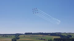 Tolle Flugshow zum Anlass der Flügerkilbi 2019. (Bild: Agnes Espig, Oberhalb von Neudorf, 29. Juni 2019)