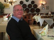 Der Ur-Konstanzer Kurt Köberlin im Gasthaus Wallgut in der Altstadt. (Bild: Urs Brüschweiler)