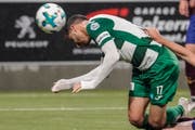 Schoss das einzige Krienser Tor: Saleh Chihadeh. (Bild: Andy Müller / Freshfocus (Kriens, 27. Oktober 2018))