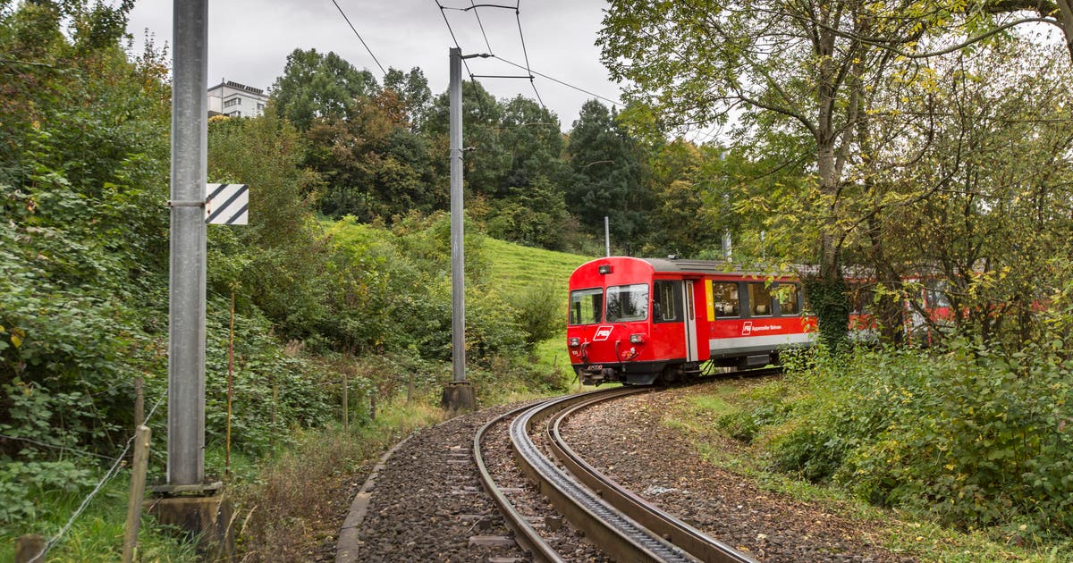 PROBLEMSTRECKE: Der Zug fährt nicht wegen Wind: AB ...