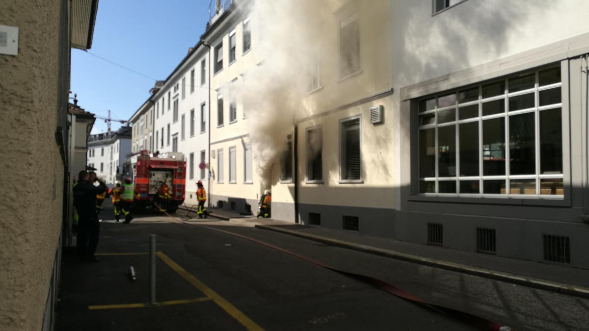 ST.GALLEN: In der St.Galler Innenstadt brannte ein ...