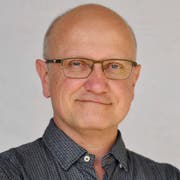 Thomas Schwager, Präsident der St.Galler Grüne (Bild: Regina Kühne)