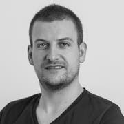 Timon Kobelt, Redaktor beim «Toggenburger Tagblatt». Bild: Hanspeter Schiess)