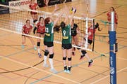 Volley Toggenburg konnte die Niederlage im letzten Spiel der Saison nicht abwenden. Nun gehts in die verdiente Pause (Bild: Beat Lanzendorfer)