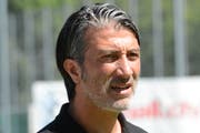 Schaffhausen-Trainer Murat Yakin war wenig erfreut über die Leistung seiner Mannschaft. (Bild: Beat Lanzendorfer)
