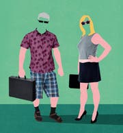 So ins Büro? - Eben nicht. (Illustration: Patric Sandri)