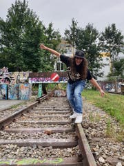 Schon manche Ideen Doris Metes sind beim «Gare de Lion» in Wil entstanden. (Bilder und Video: Angelina Donati)