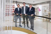 Fabrice (von links), Raffael und Robert Casagrande.
