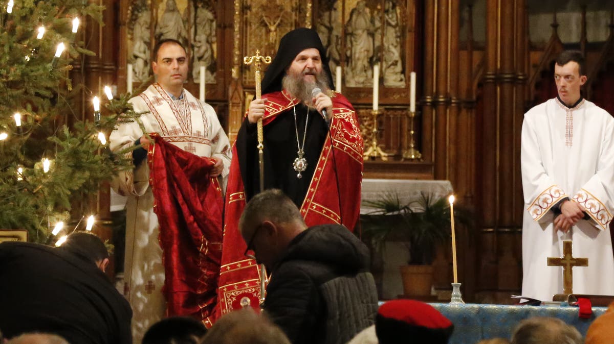 Tausende serbisch-orthodoxe Christen feiern in Rorschach Heiligabend
