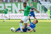 Dereck Kutesa erhält in Reims einen Vierjahresvertrag. (Bild: Urs Bucher)