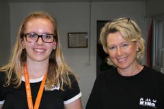 Nadine Müller und Marlies Dönni. (Bild: Sepp Odermatt (Ennetbürgen, 2. Juli 2018))