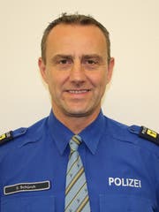 Oliver Schürch, Chef Bereitsschafts- und Verkehrspolizei Uri