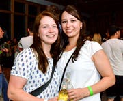 Jasmin Jost und Tatjana Schenk feiern am Pfingstfest, freuen sich aber schon jetzt auf die erste Rollschuhparty in Sonterswil.