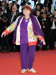 Agnès Varda am Filmfestival in Cannes. (Bild: Clemens Bilan/EPA, 14. Mai 2018)