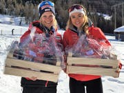 Stefanie Arnold (links) und Maria Christen wiesen beim Gommerlauf 2019 die Konkurrenz in die Schranken. (Bild: PD)