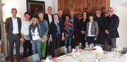 Bildungs- und Kulturdirektor Beat Jörg zusammen mit den verabschiedeten Lehrpersonen. (Bild: PD, Seedorf, 12. Juni 2019)