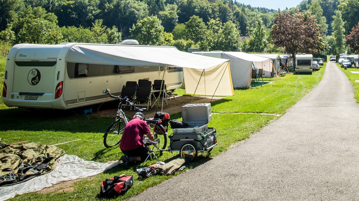 Für Saisonmieter war der Campingplatz Aumühle in ...