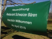 Der Schwarze Bären wird am 3. April wieder eröffnet. (Bild: Reto Voneschen - 21.3.2019)