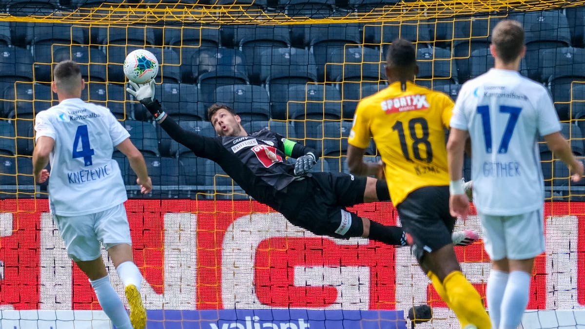 Trotz einem starken Marius Müller im Tor - der FC Luzern ...
