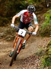 Reto Indergand fährt auf den 5. Rang. (Bild: Julian Finney/Getty Images, Glasgow, 7. August 2018)