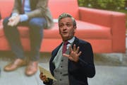 Robert Biedron an einer Veranstaltung in Krakau. (Bild: Artur Widak/Getty, 15. November 2017)