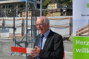 Hans Altherr, Verwaltungsratspräsident der SOB ist überzeugt vom Projekt. (Bild: Ruben Schönenberger)