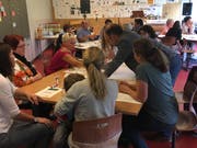 An der ersten Vernetzungsveranstaltung im Oktober 2017 nahmen rund 30 Vertreter aus dem Bereich «Frühe Förderung» teil. (Bild: PD)
